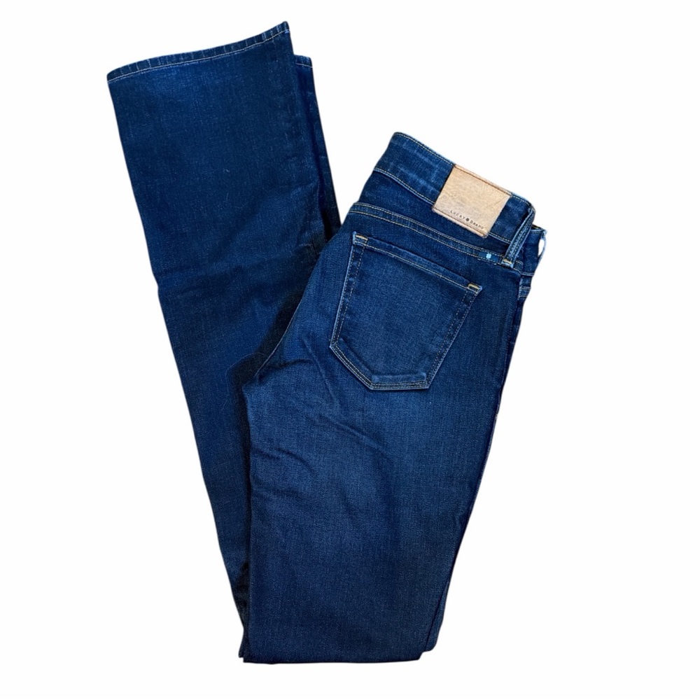 Lucky Brand Women's Dark Blue Boot Cut Jeans Size 25